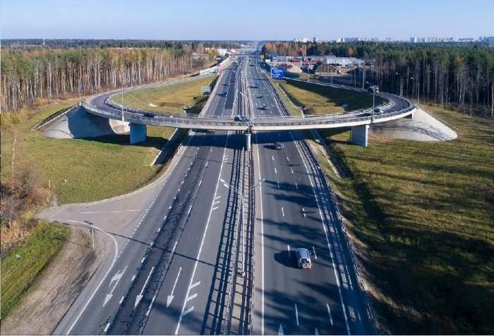 Автомобильная дорога Москва-Минск​
