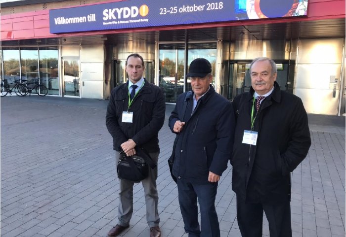 ГК «Гефест» на Международной пожарной выставке SKYDD 2018