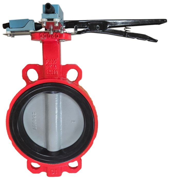 Затвор дисковый межфланцевый Зт50/1.6-УФ.УХЛ4-"Аква-Гефест" с ручкой