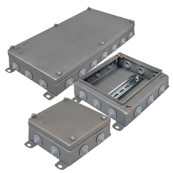Монтажные коробки IP55 из нержавеющей стали